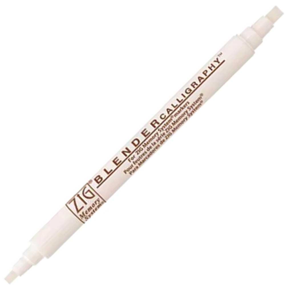 Zig Memory System Twin Tip Calligraphy Marker - Colorless Blender