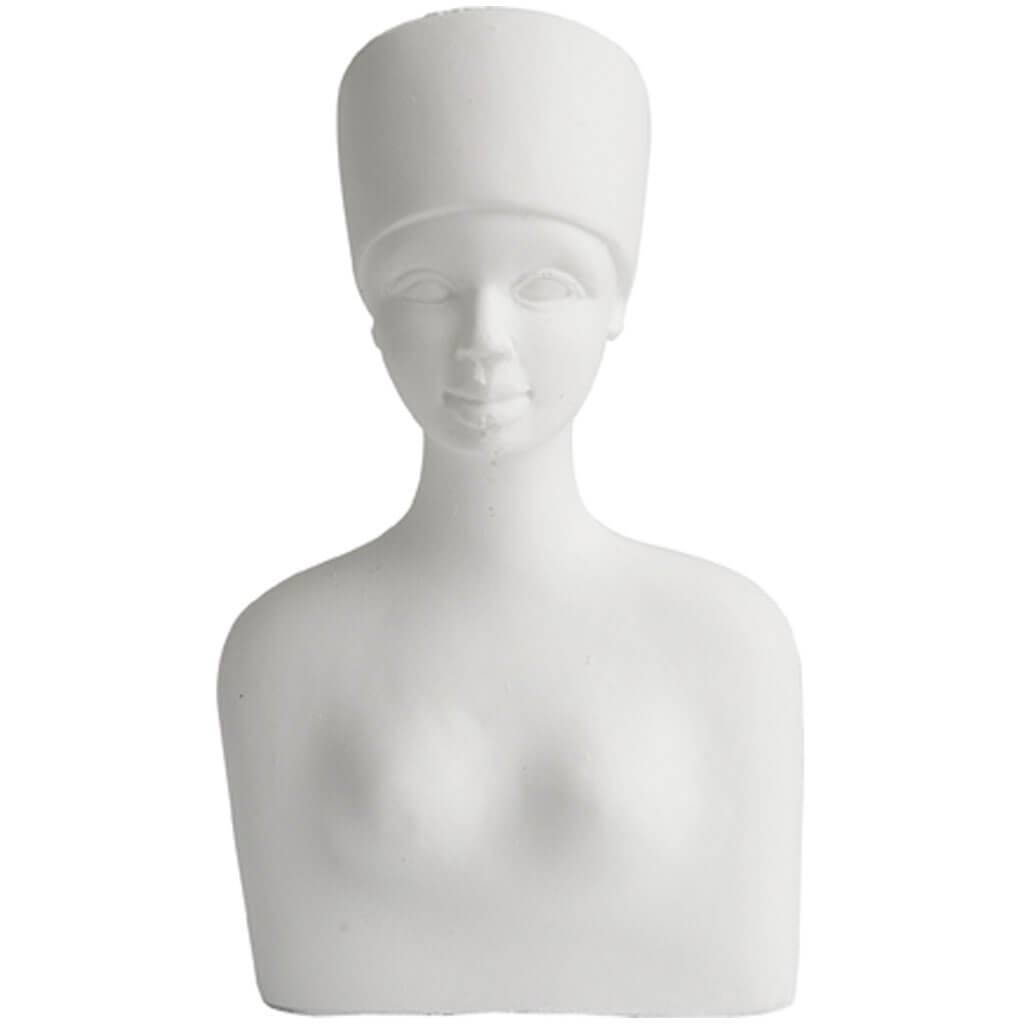 Plaster African Lady Semi