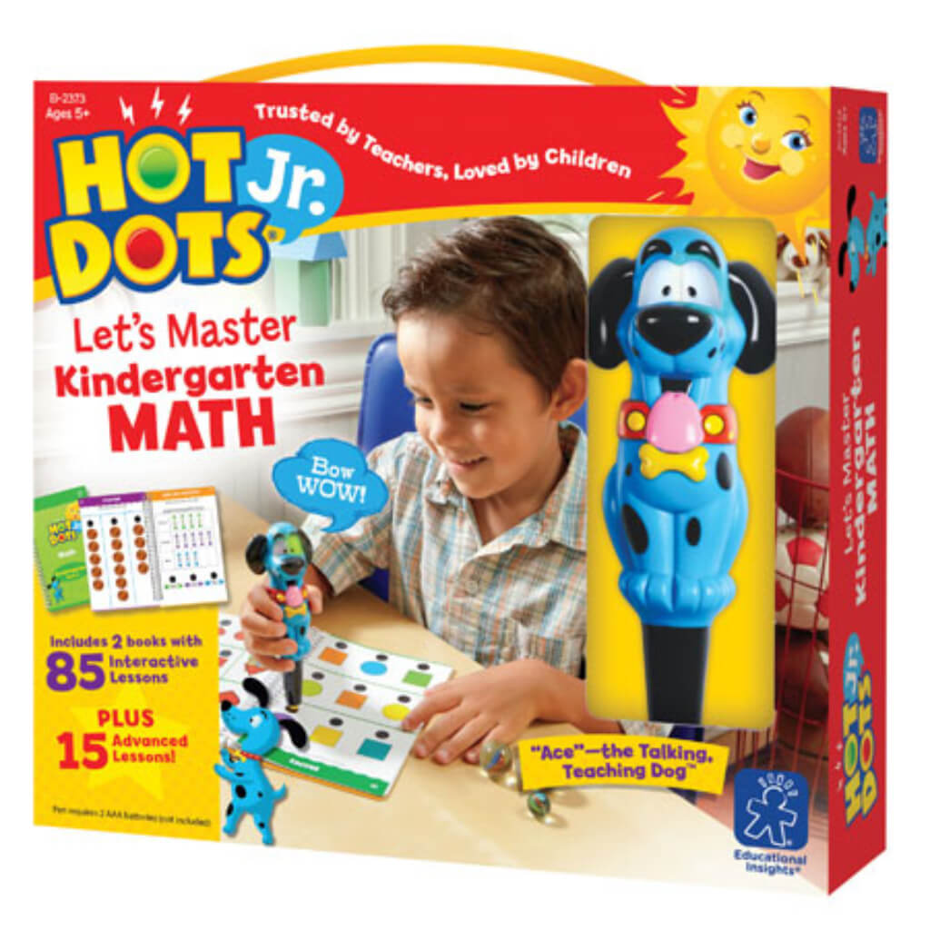 Hot Dots Jr. Lets Master Kindergarten Math