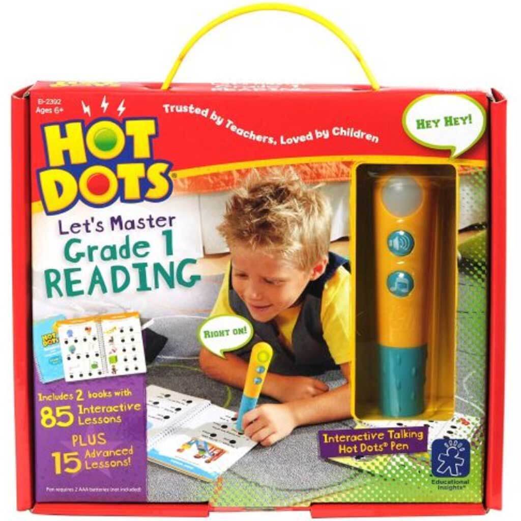 Hot Dots Let's Master 1st Grade Reading