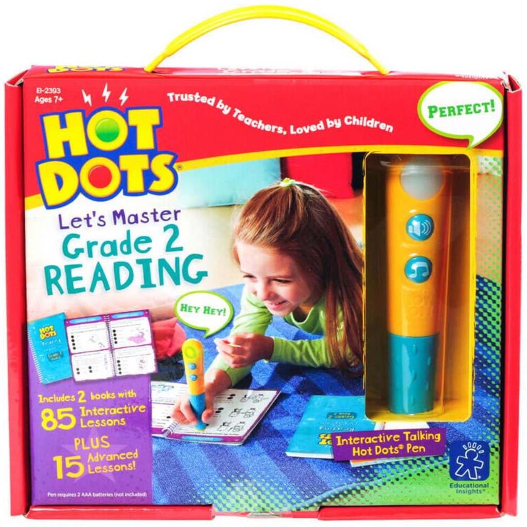 Hot Dots Let's Master 2nd Grade Reading