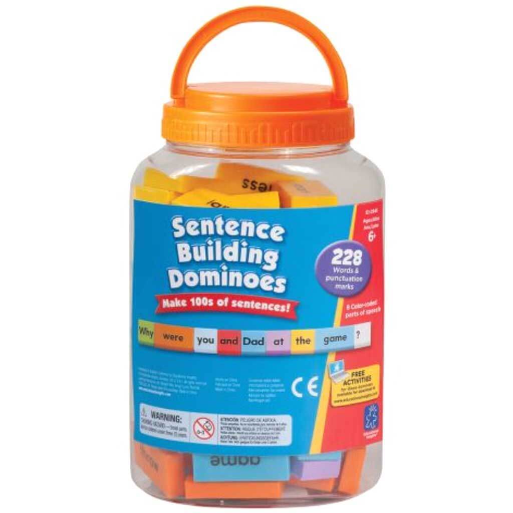 Sentence Building Dominoes