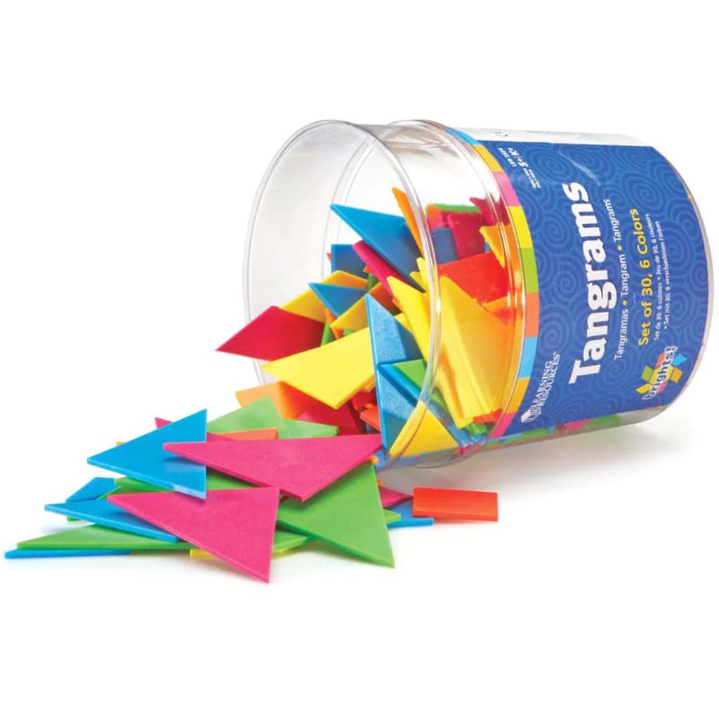 Classpack Tangrams In 6 Colors 