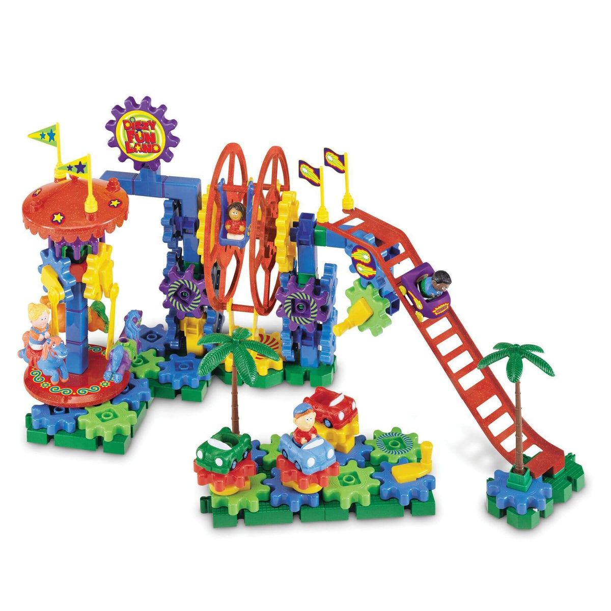 Gears! Gears! Gears! Dizzy Fun Land Motorized Building Set 