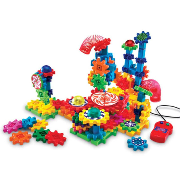 Gears! Gears! Gears! Lights & Action Motorized Building Set 