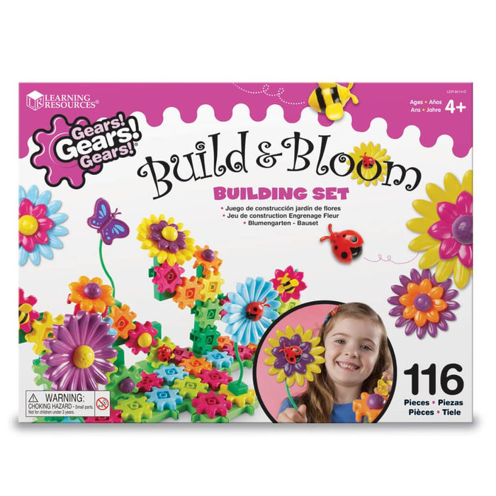 Gears! Gears! Gears! Build & Bloom Building Set 
