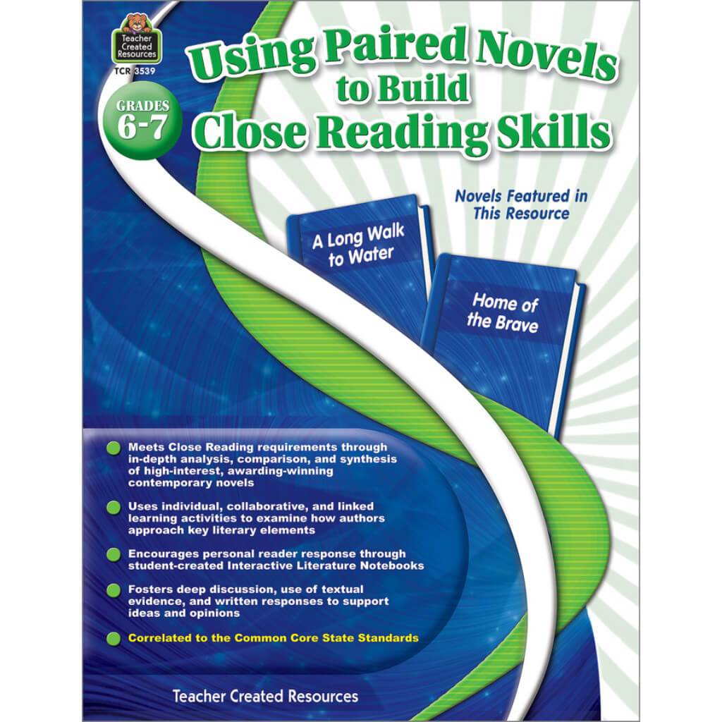 Using Paired Novels To Build Close Reading Skills Grade 6-7 