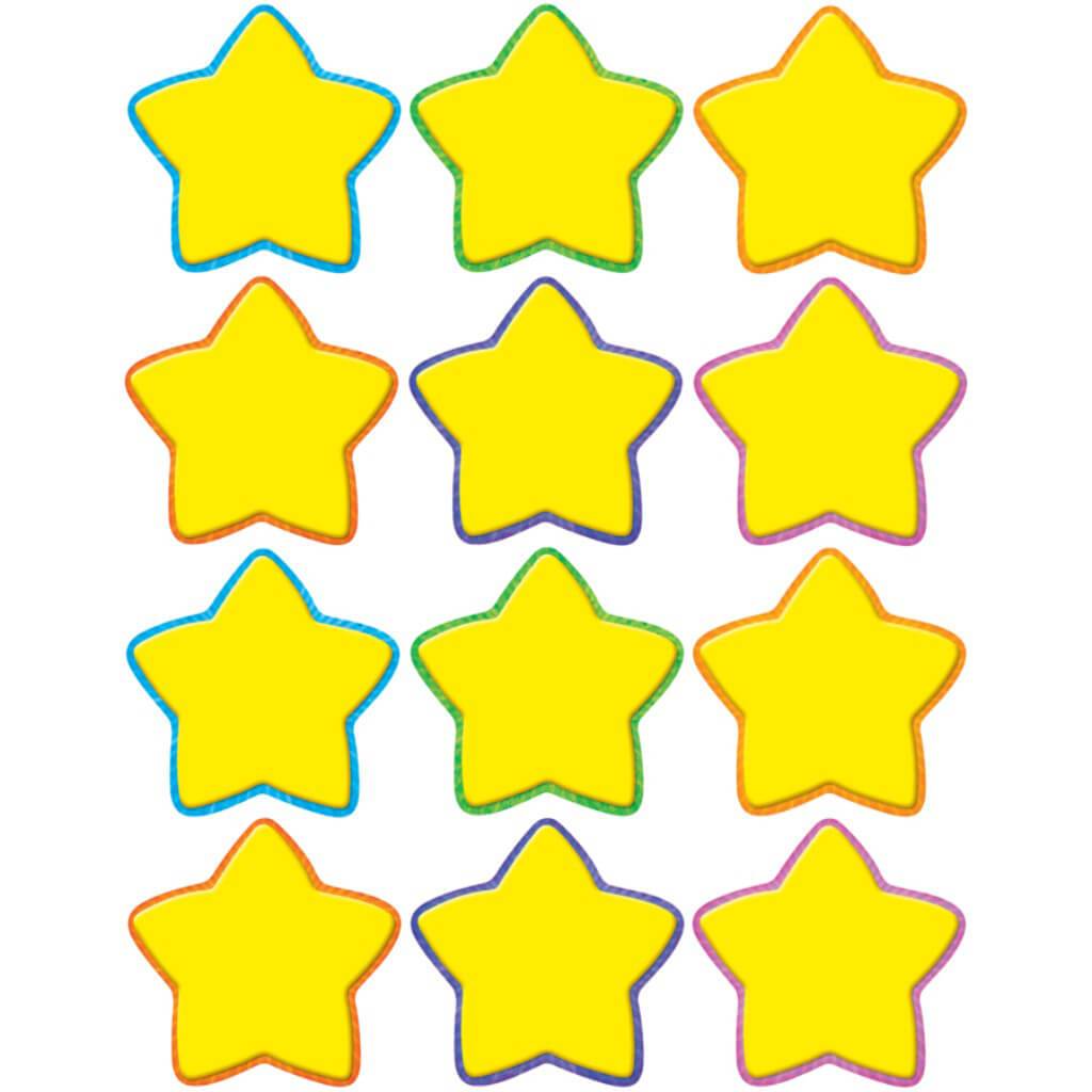 Yellow Star Mini Accents 