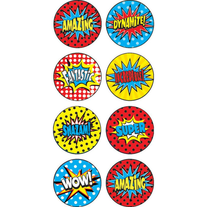 Superhero Mini Sticker 
