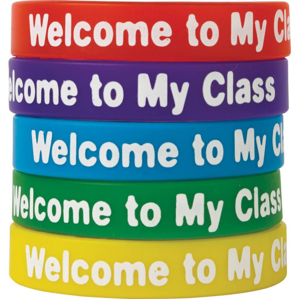 Welcome To My Class Wristbands 