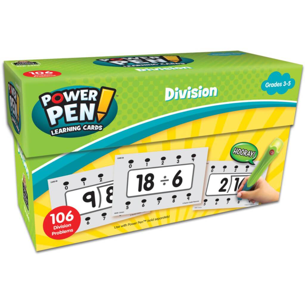 Power Pen Learning Cards Division 