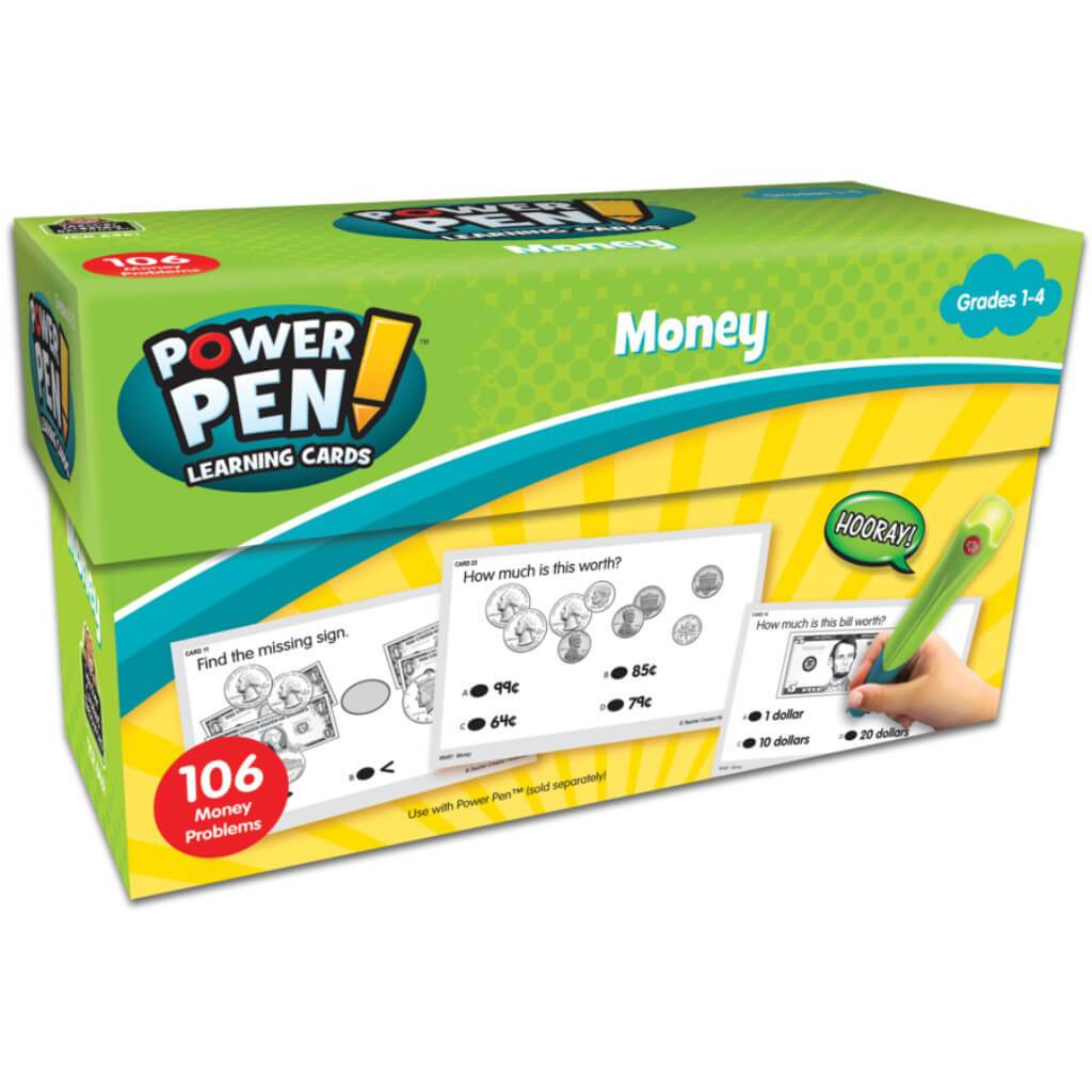 Power Pen Learning Cards Money 