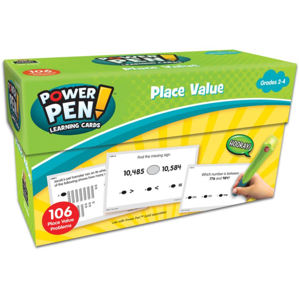 Power Pen Learning Cards Place Value 