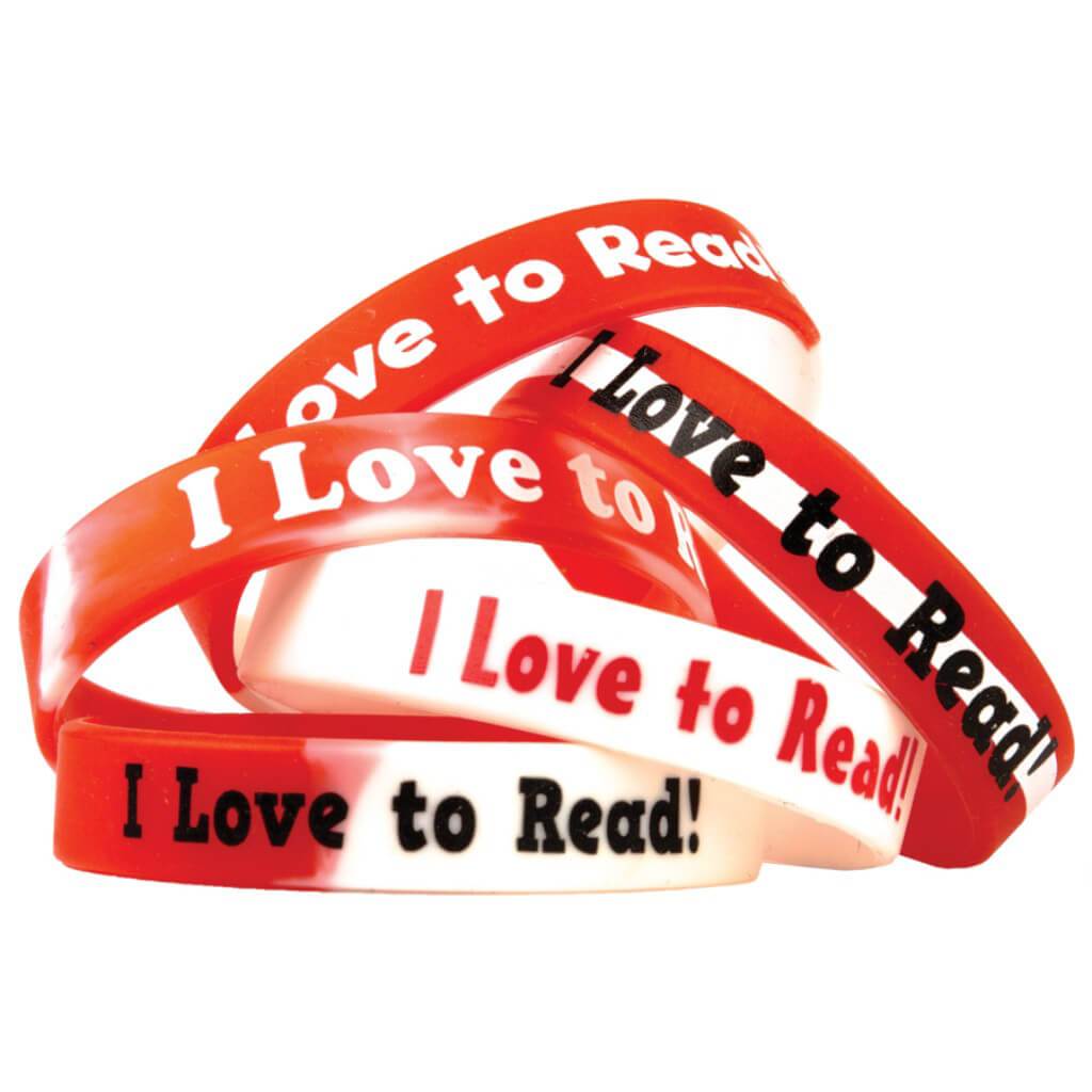 Fancy I Love To Read Wristband 