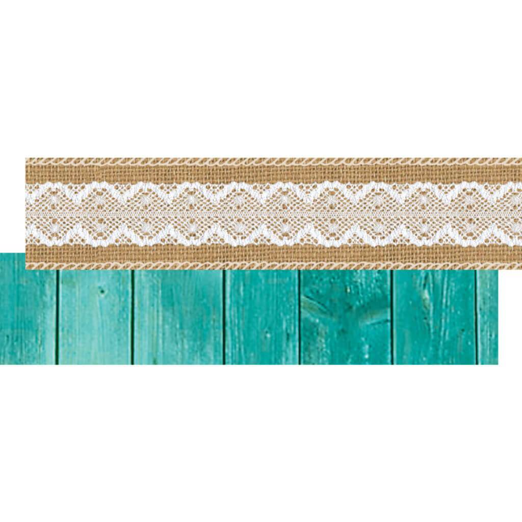 Shabby Chic Ribbon Runner 