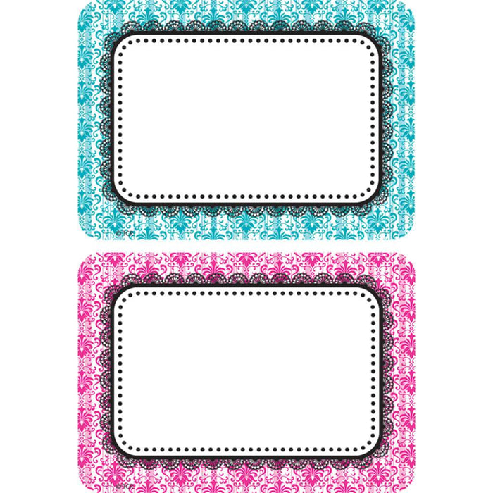 Parisian Name Tags/Labels Adhesive 36Pc