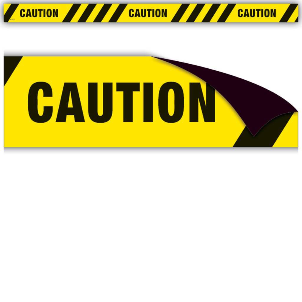 Caution Magnetic Strips