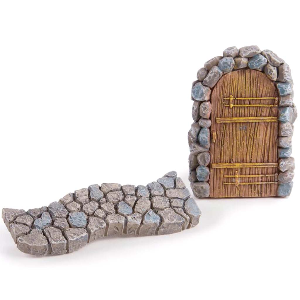 MINIATURE SET STONE DOOR WALKWAY SM 