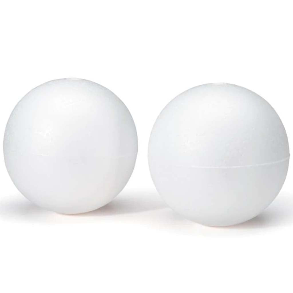 Durafoam Ball - White - 4 Inches - 2 Pieces