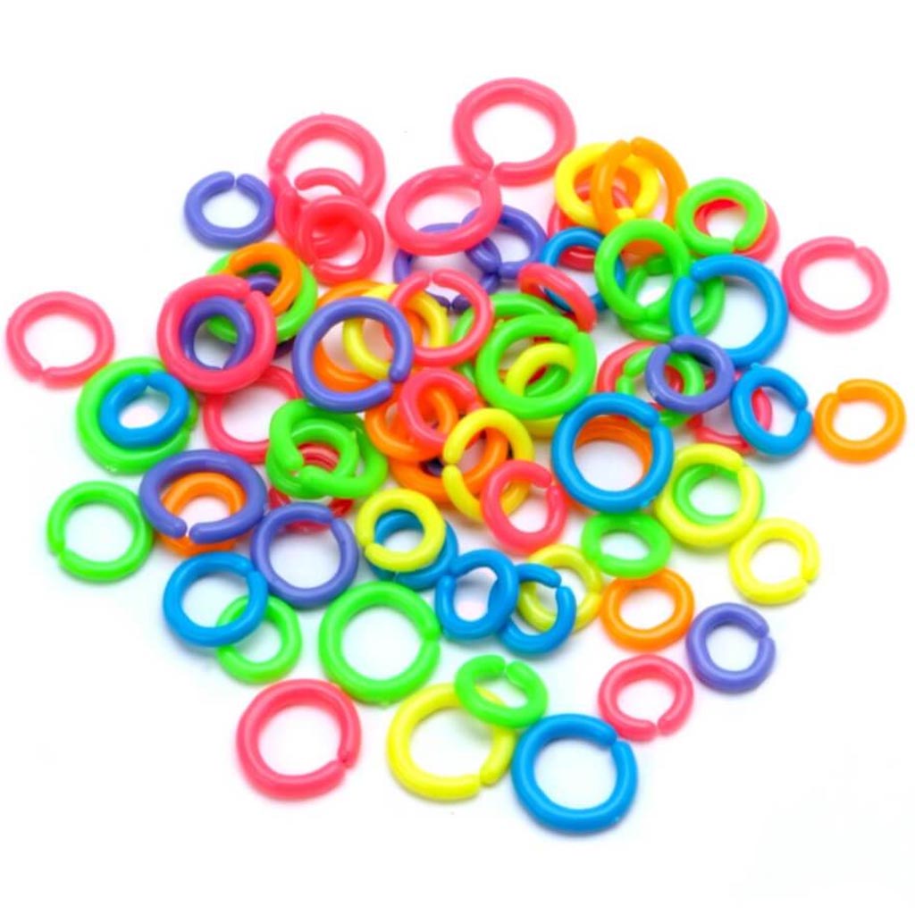 CONNECTOR JEWELRY RINGS NEON 30G 