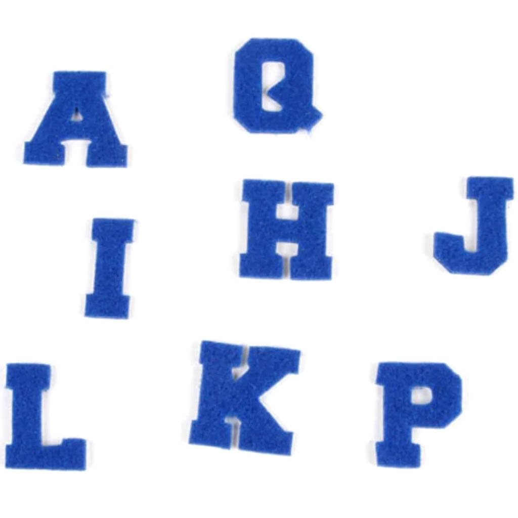 Foamies Foam Stickers Blue Varsity Alphabet 100pc