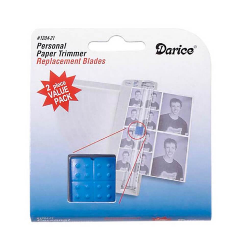 Trimmer Replacement Blades Twin Pack 