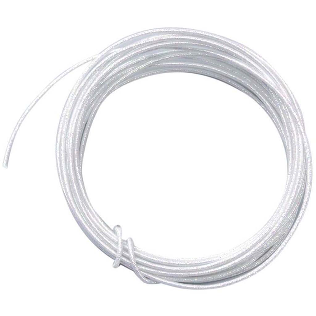 WIRE GLITTER IRID 20G 3YD WHITE 