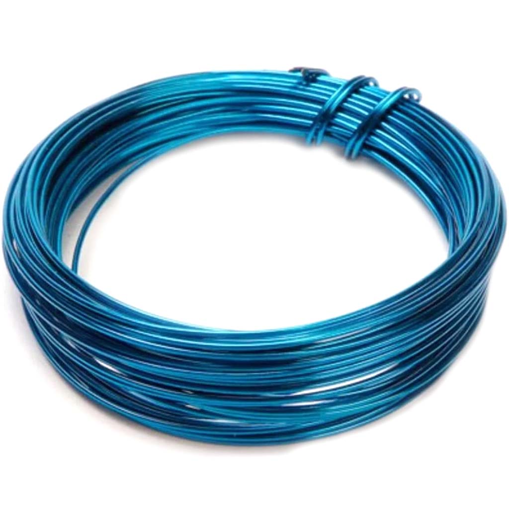 Copper Wire 20 Gauge Sapphire Blue 8 Yards Per Package 