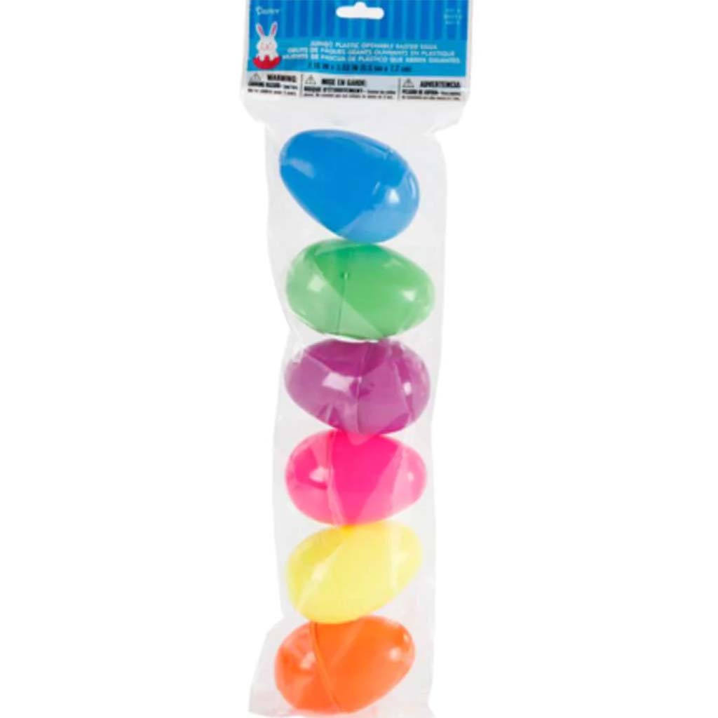 Easter Eggs Jumbo 6 pieces 