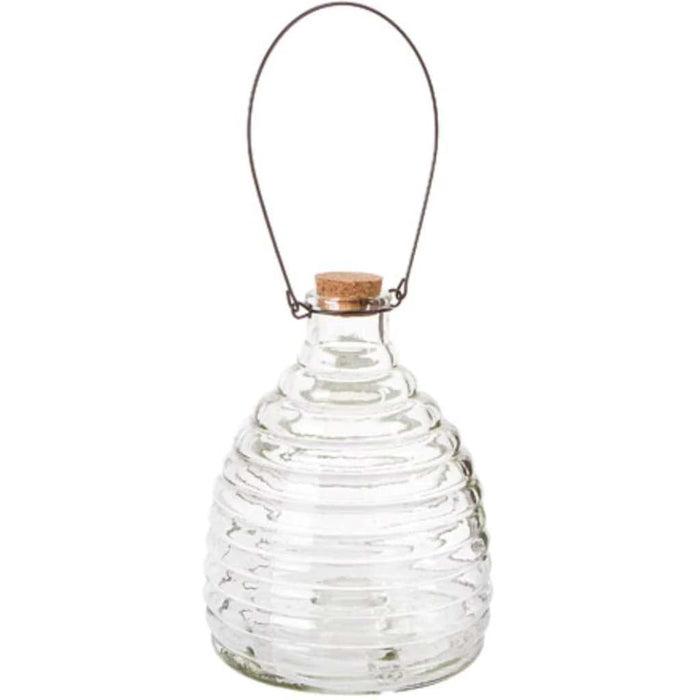 WASP CATCHER GLASS WITH CORK & METAL HANDLE 