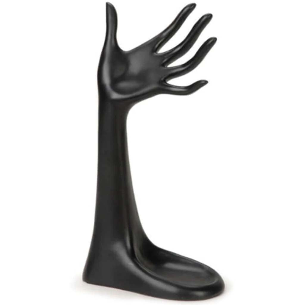 HAND JEWELRY DISPLAY STAND BLACK - 6.25 X 3.25 X 12IN 