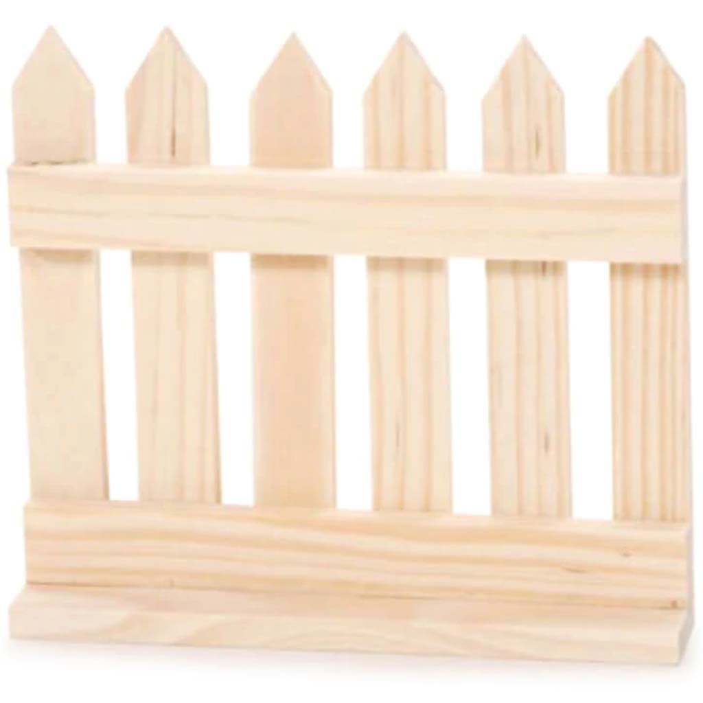 WOOD PICKET FENCE 4.5X4.75 