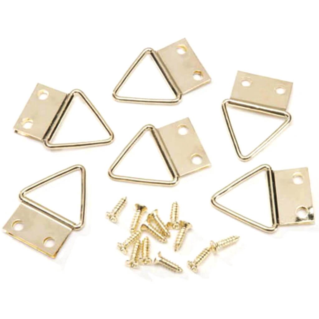 Triangular Hanger 1 inch 6 sets 