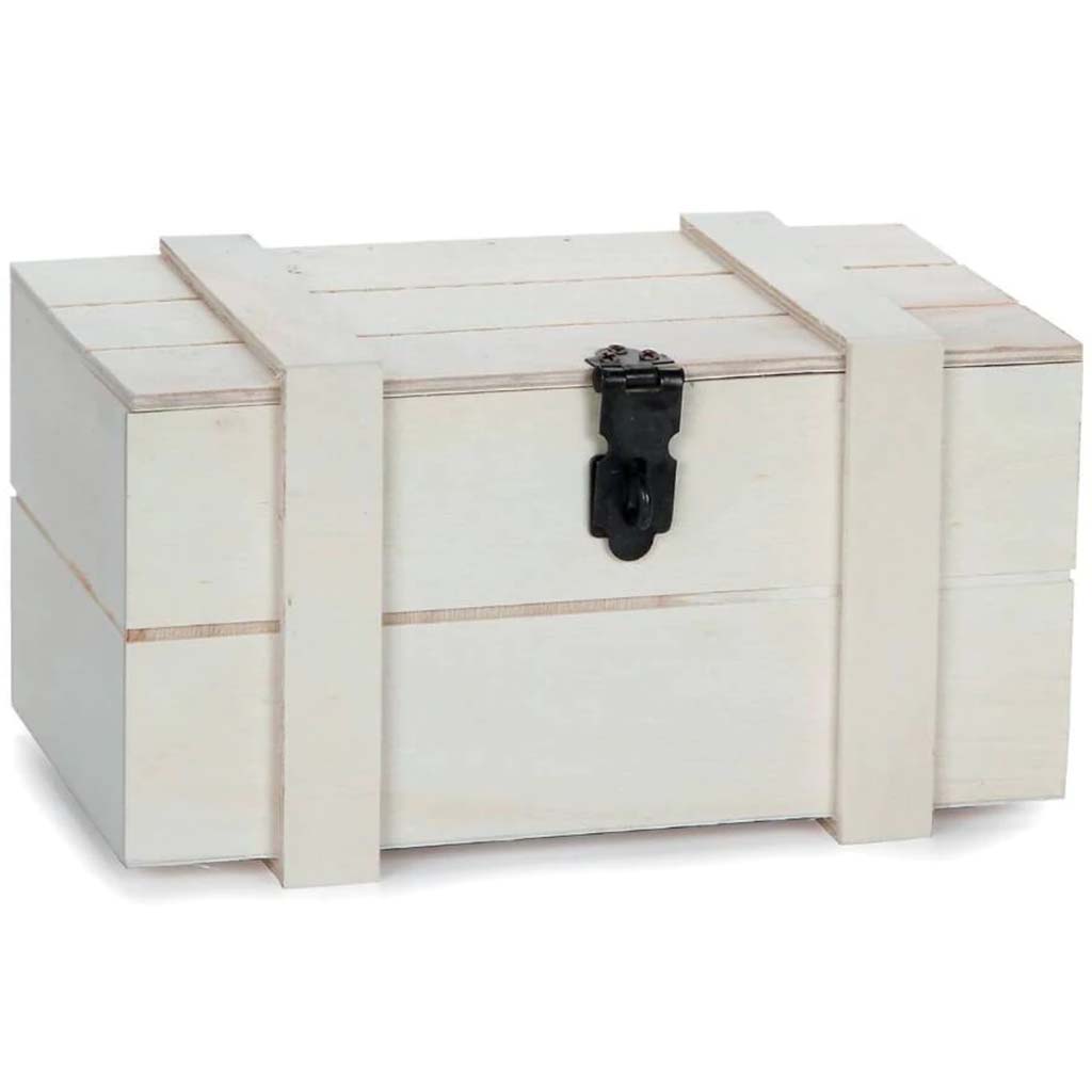 WOOD BOX 7.5X4.6X3.9IN 