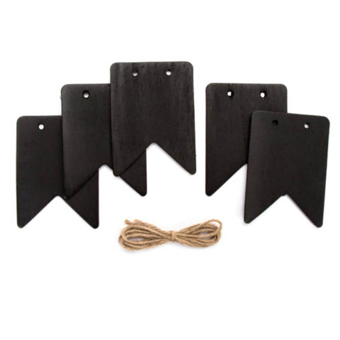 CHALKBOARD WOOD BANNER FLAG 