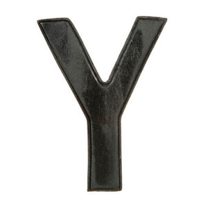 Wood Letter 5in Black