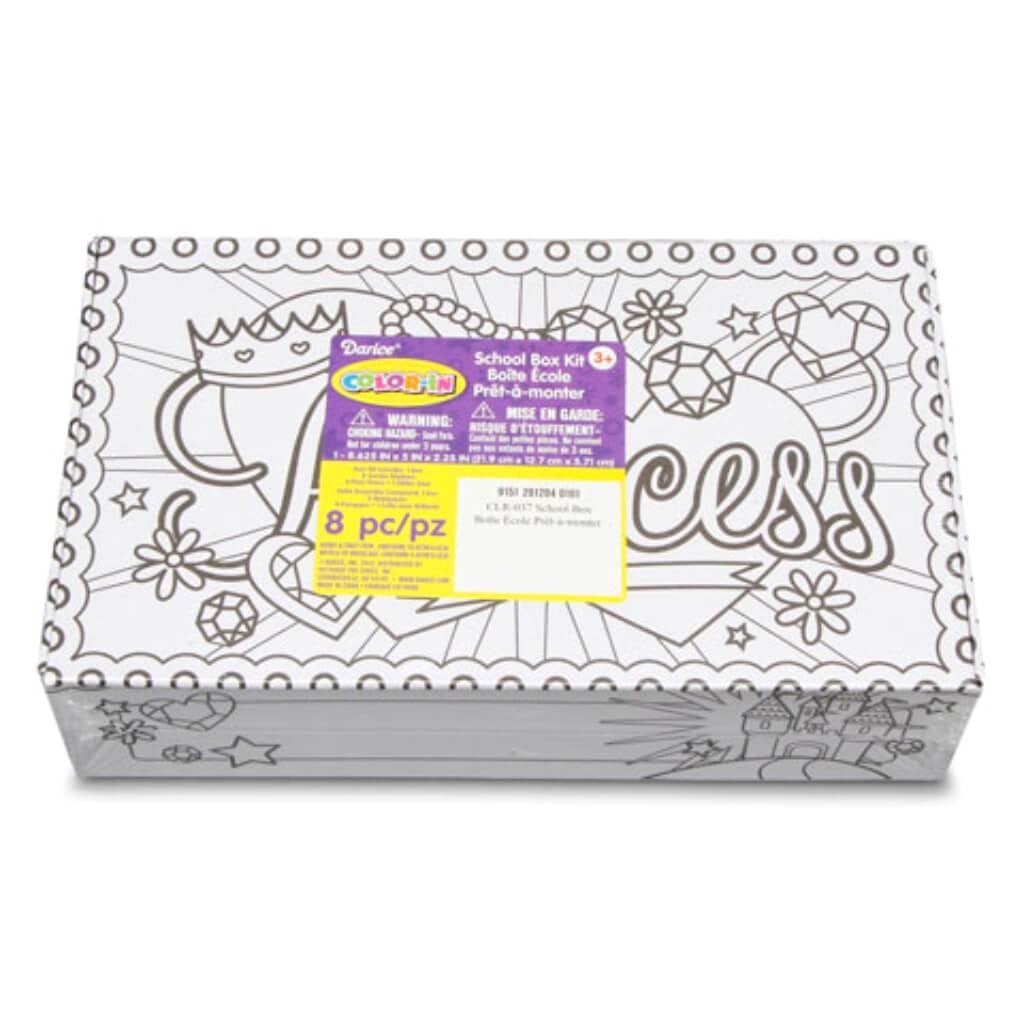 BOX COLOR ME SCHOOL PRINCESS 