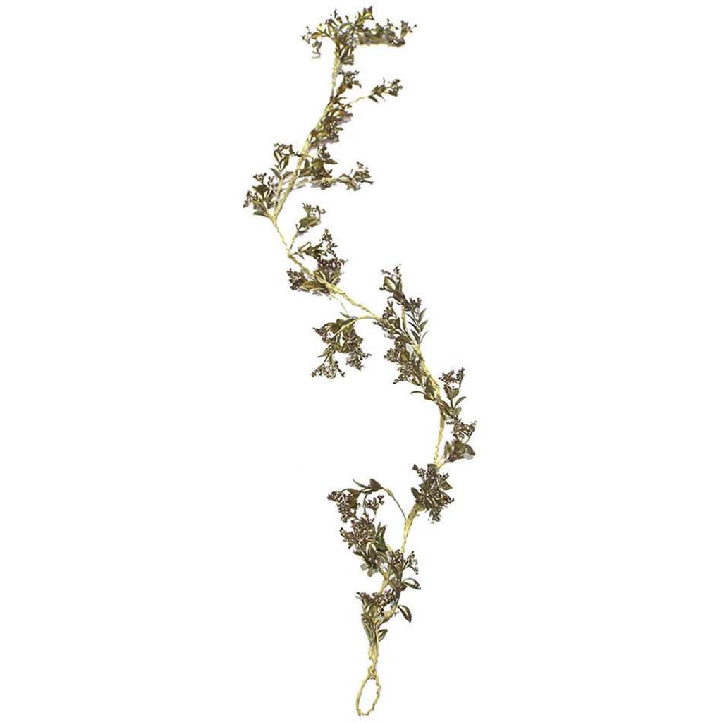 GARLAND METALLIC LEAF STATUS 5FT 