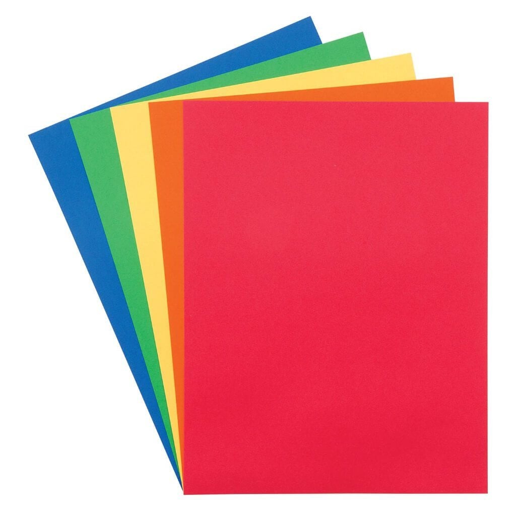 CARDSTOCK VALUE PACK SMOOTH OVER THE RAINBOW 50PK 8.5X11 