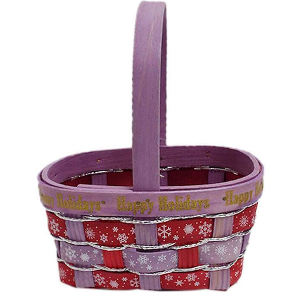 BASKET CHIPWOOD MINI XMAS