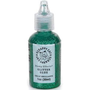 Glue with Rainbow Glitter