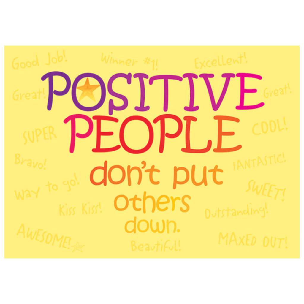 Positive People Don'T Put Chart 