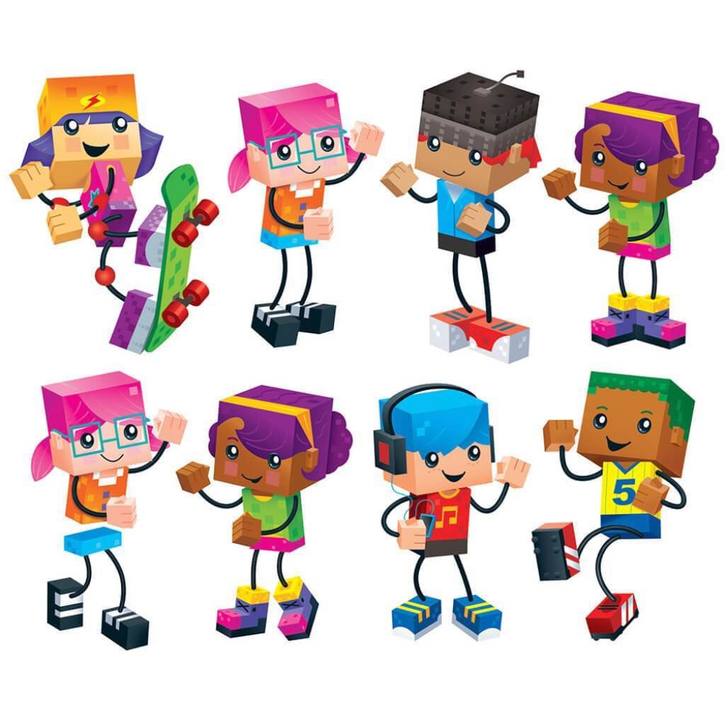 Blockstars! Cut-Outs Variety Pack 