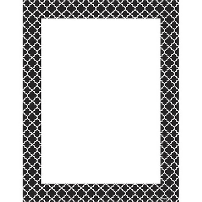 Moroccan Terrific Paper Black 