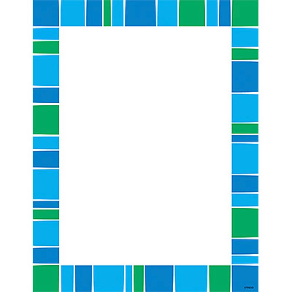 Stripe-Tacular Cool Blue Terrific Papers 