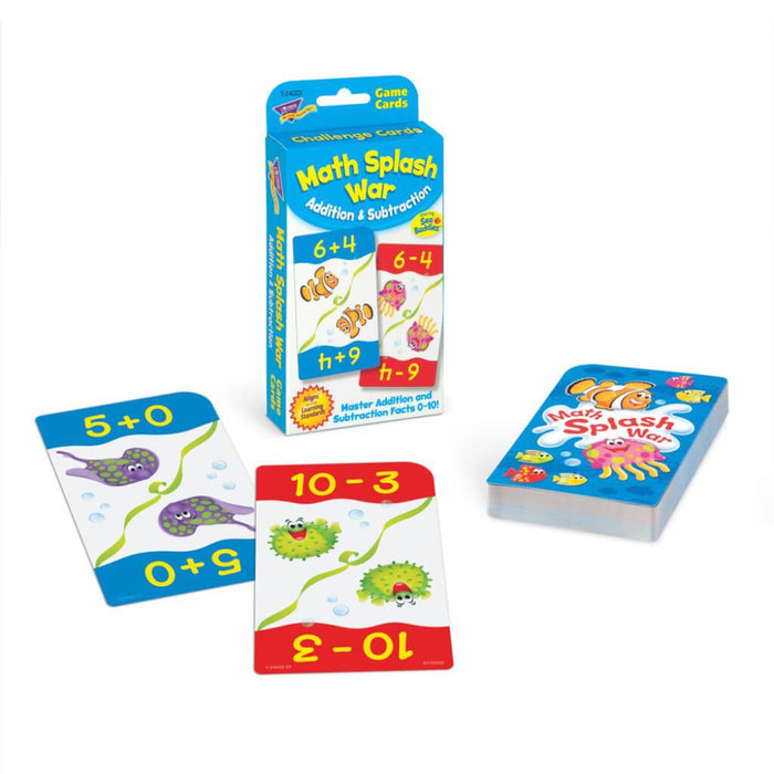 Math Splash War Addition & Subtraction 