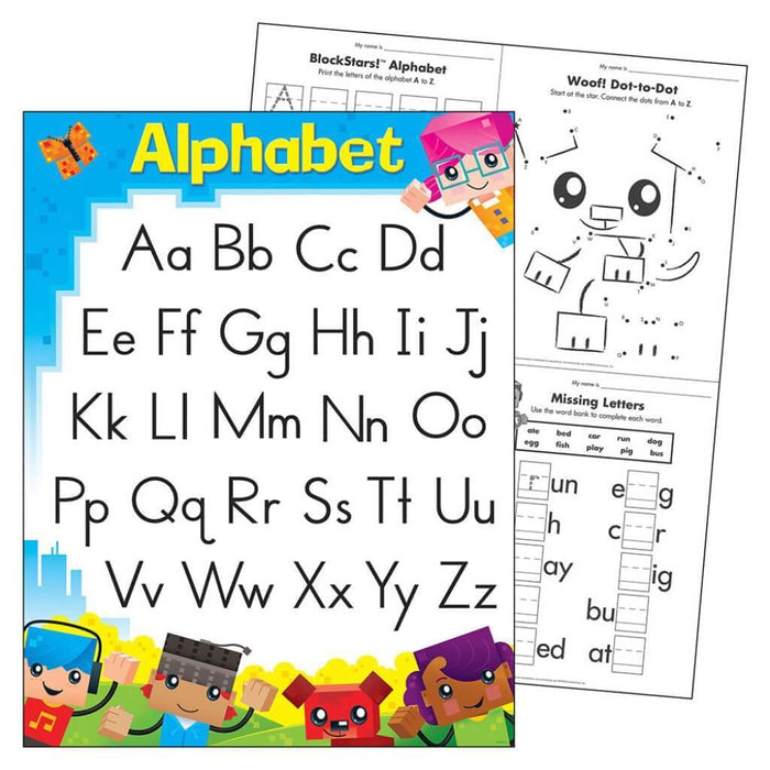 Alphabet Blockstars! Learning Chart 