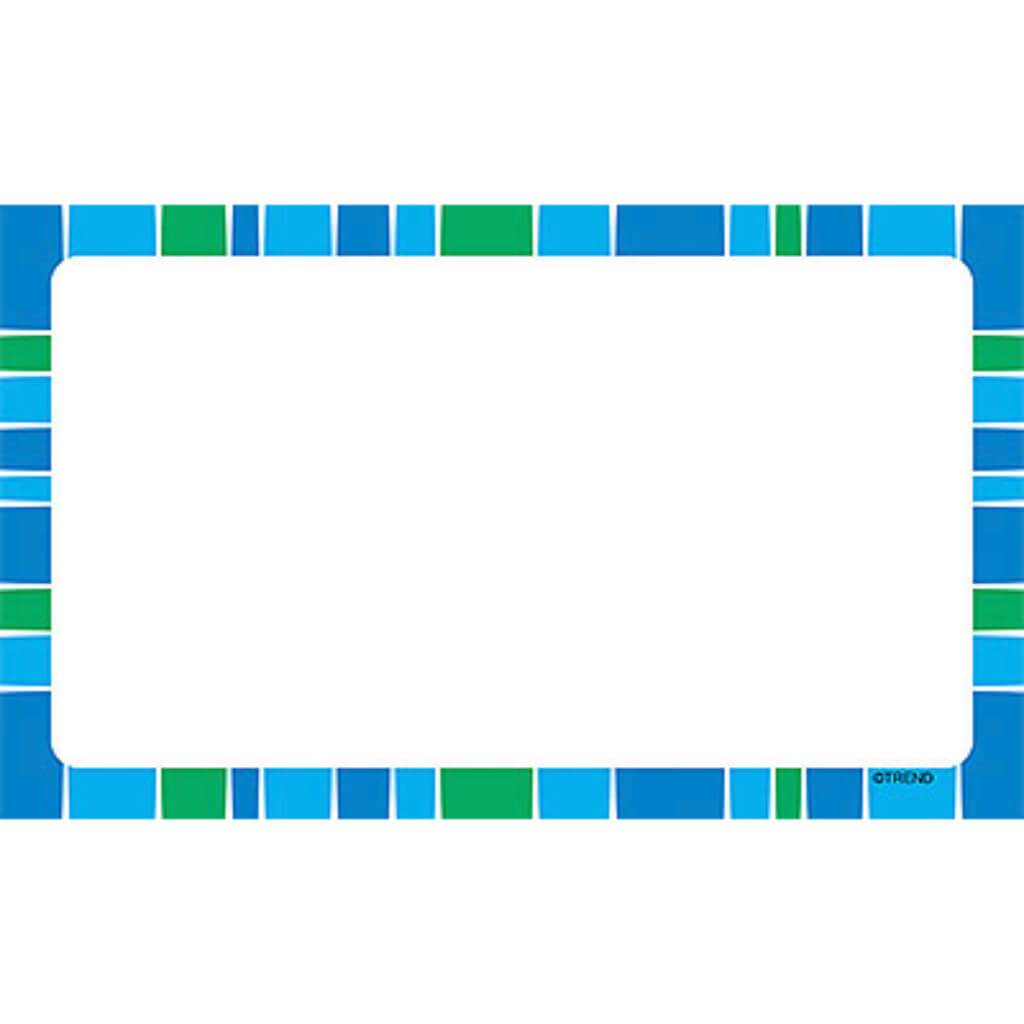 Stripe-Tacular Cool Blue Blank 