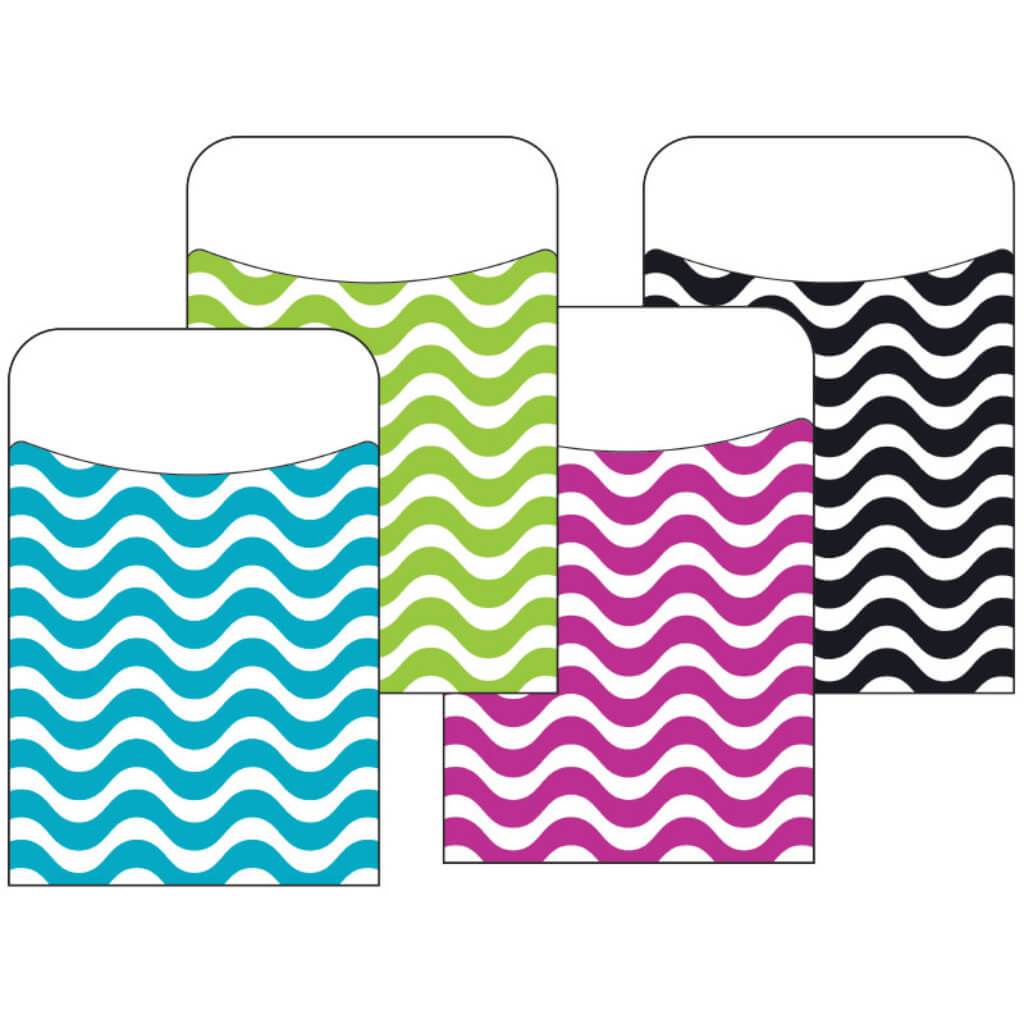 Wavy Library Pockets Variety Pack 
