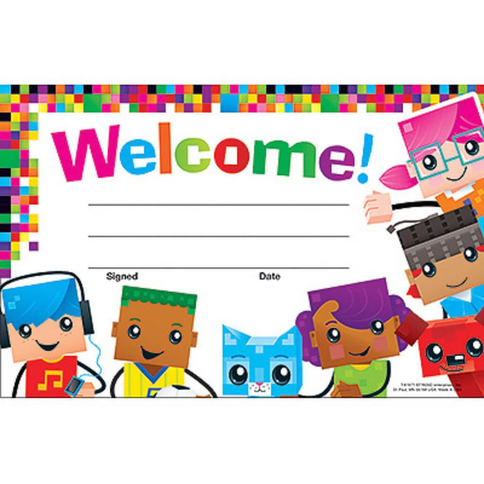 Welcome Block Stars! Recognition Award 